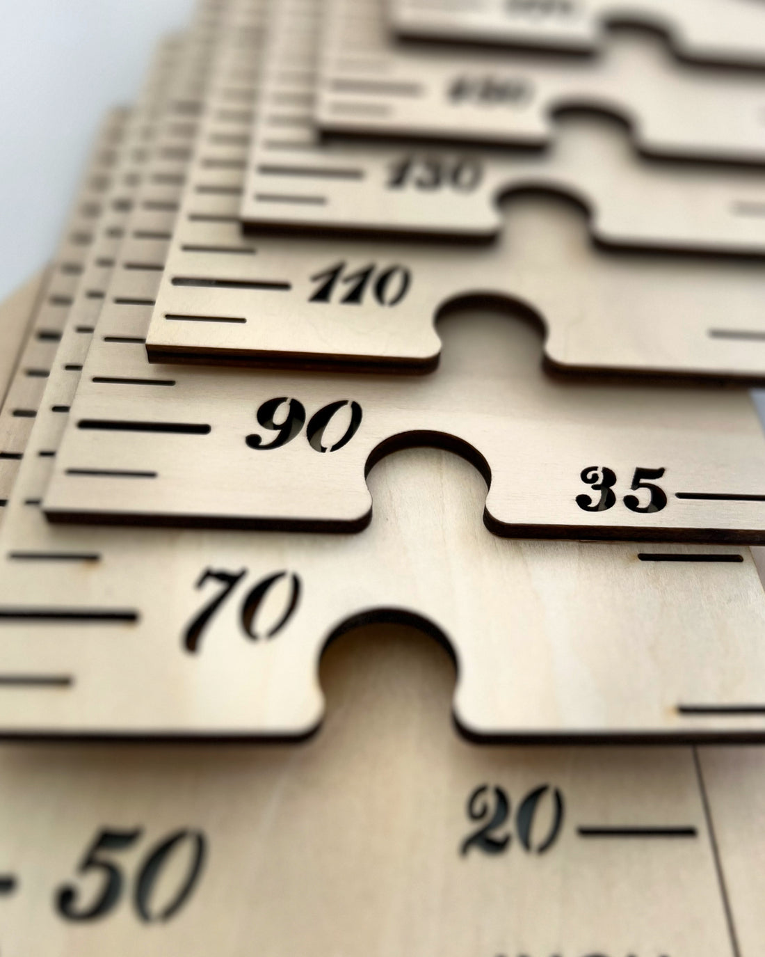Our Exceptional Wooden Height Rulers: Where Memories and Practicality Meet!