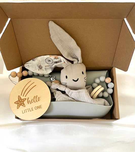 Baby gift box - Dove Grey colour