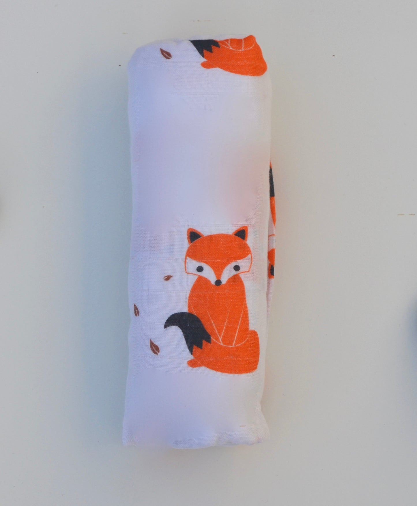 Fenella the Fox Muslin Swaddle  {From the The Aesop’s Fables Collection ® - 'Fox and the Lion'}